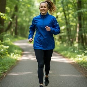 Nike Fit Storm Vintage Women's Windbreaker Pullover Size M